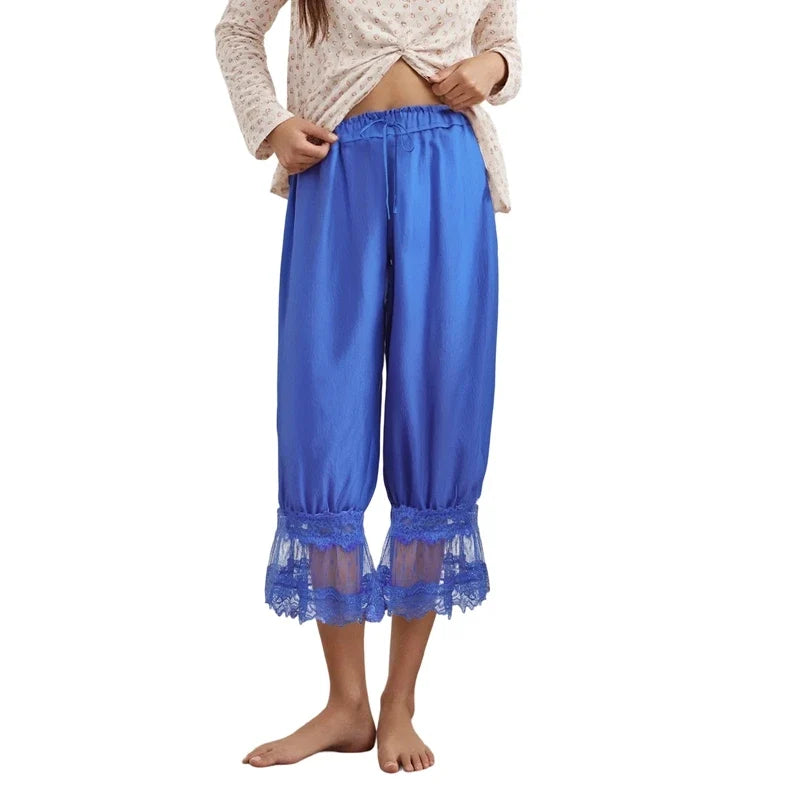 Andrea Fluid Lace Pants, view 7 - Elena Harper