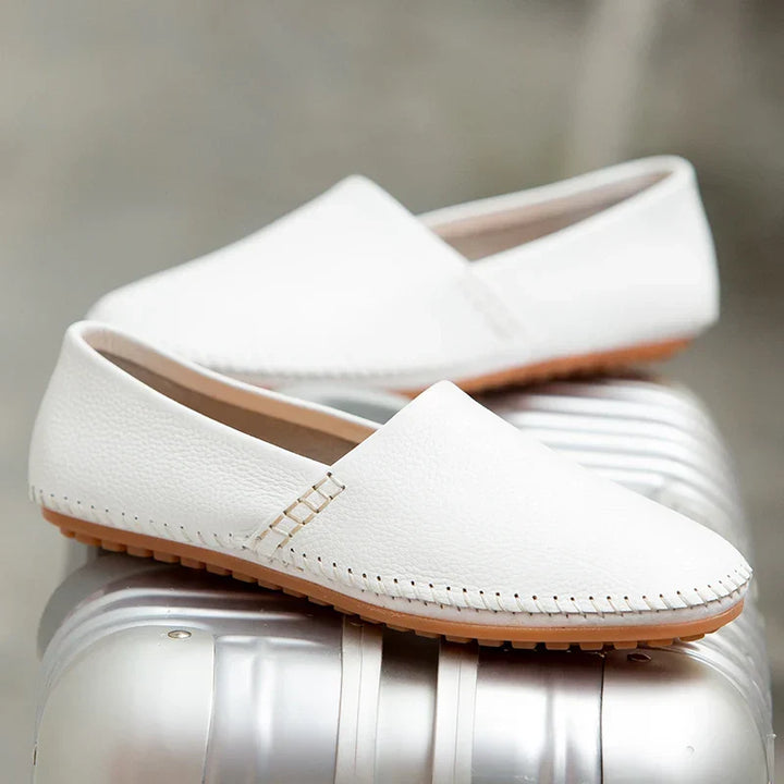 Audrey Comfortable Leather Oxfords for Everyday, view 7 - Elena Harper