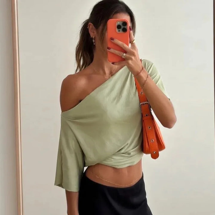 Kalista Soft Draped Blouse - Elena Harper