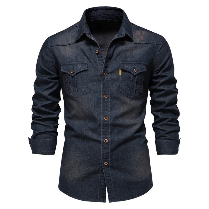 Men's Denim Shirt - Elena Harper