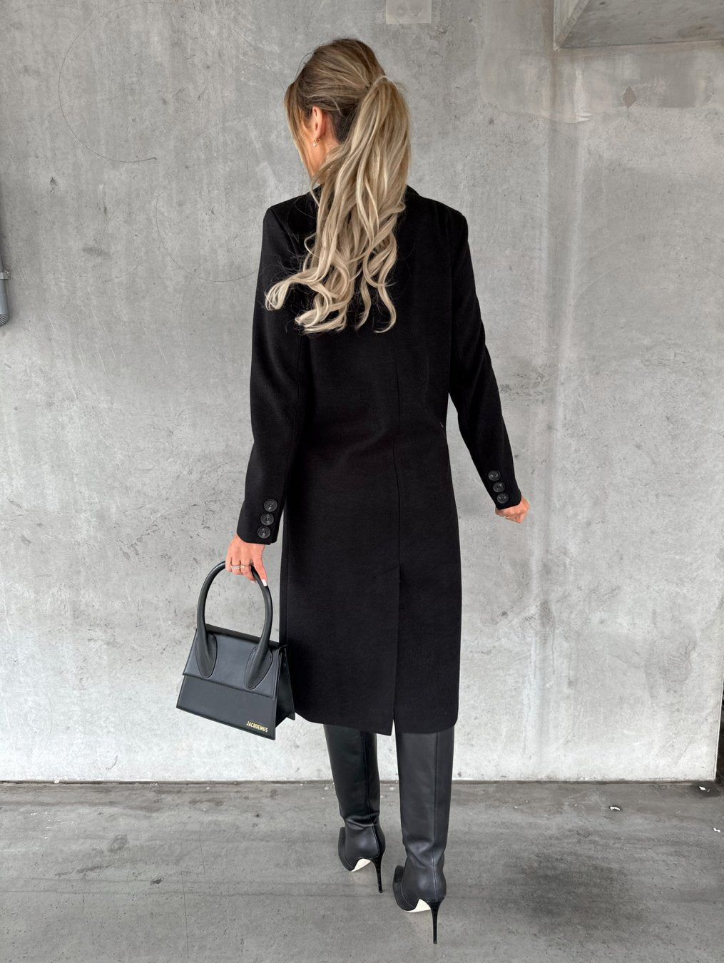Averra Classic Elegant Long Coat - Elena Harper