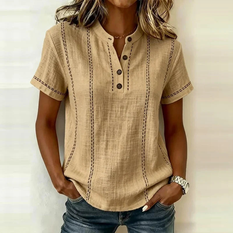 Jemma Soft Crepe Blouse, view 9 - Elena Harper