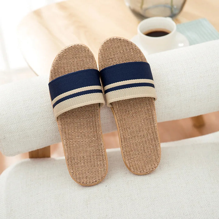 Edmondo Soft Cotton Sandal, view 4 - Elena Harper