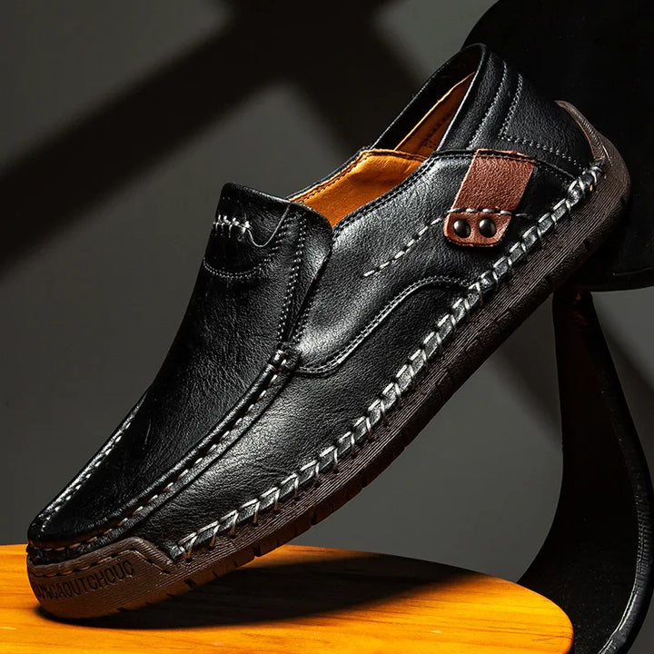 Classic Leather Loafers for Men - Elena Harper