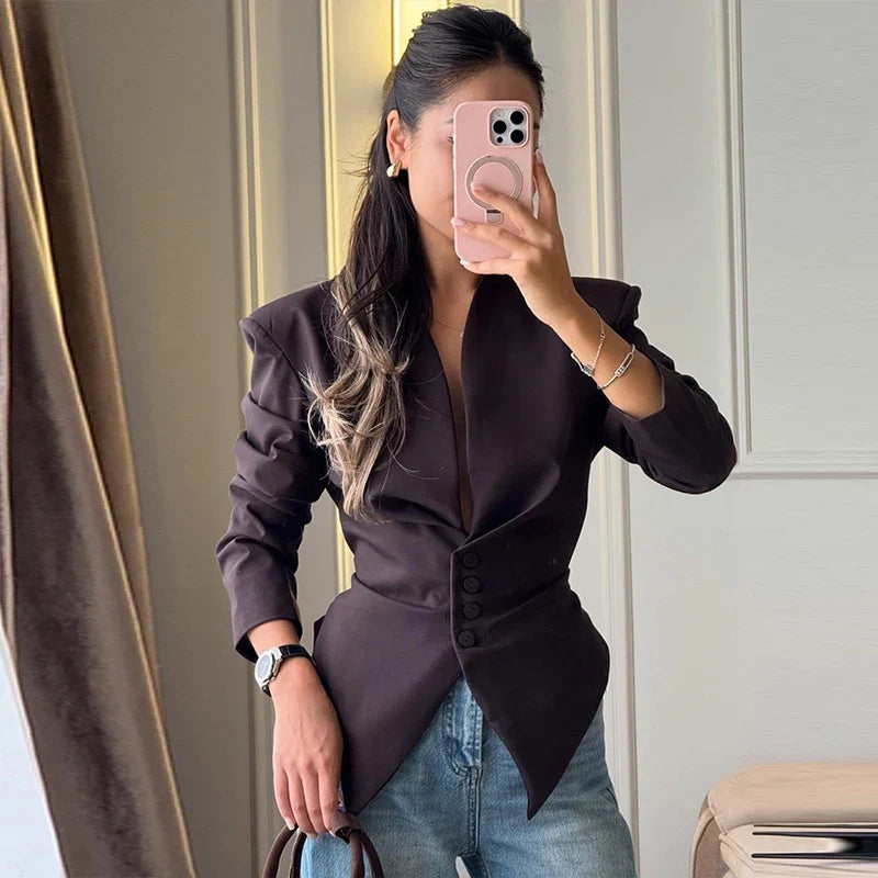 Angelisa - Elegant Structured Blouse