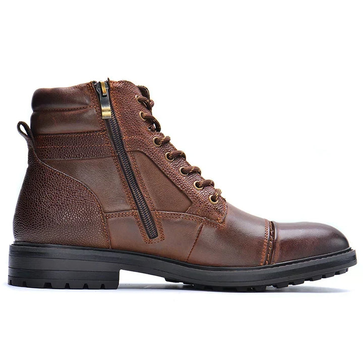 Colton Premium Men's Leather Boots - Elena Harper