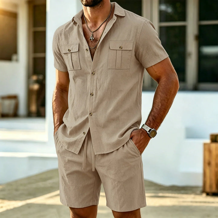 ELENA HARPER™  |  MEN'S LINEN SUMMER SET