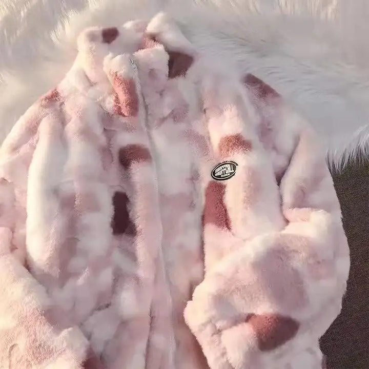 Alessandra Cloudy Fur Jacket, view 5 - Elena Harper