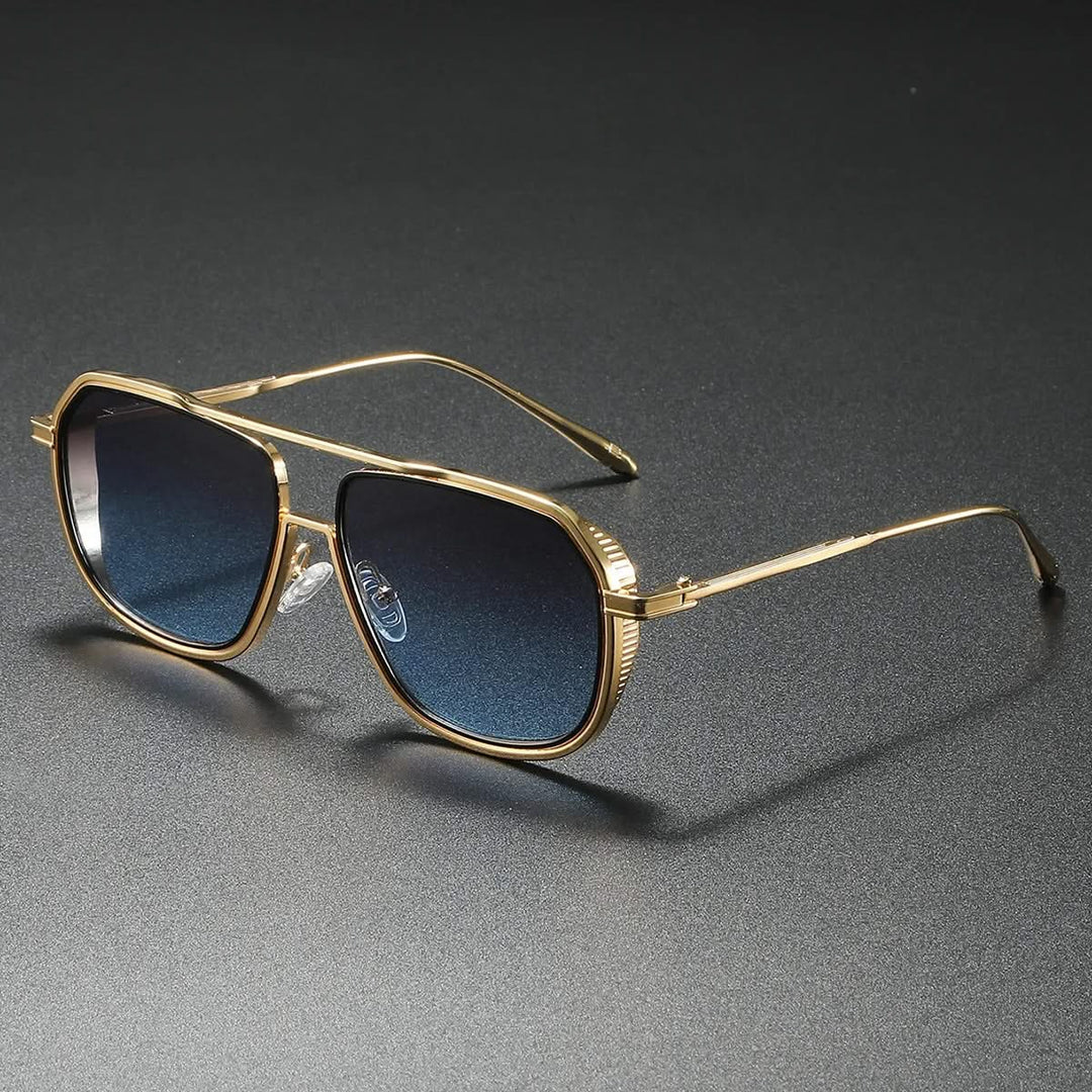 Ladies Aviator Sunglasses Metal Frame with UV Protection
