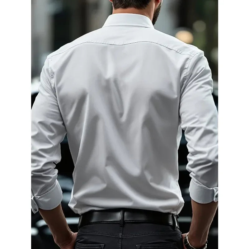 ELENA HARPER™  |  LONG SLEEVE BUSINESS SHIRT FOR MEN
