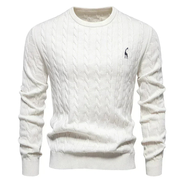 LAURENT MONACO | MEN'S CABLE KNIT SWEATER