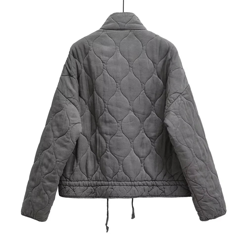 Gemma Cozy Vintage Jacket, view 2 - Elena Harper