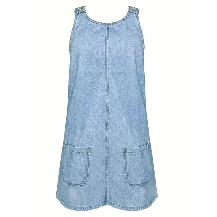 Relaxed Denim-Look Emma Dress