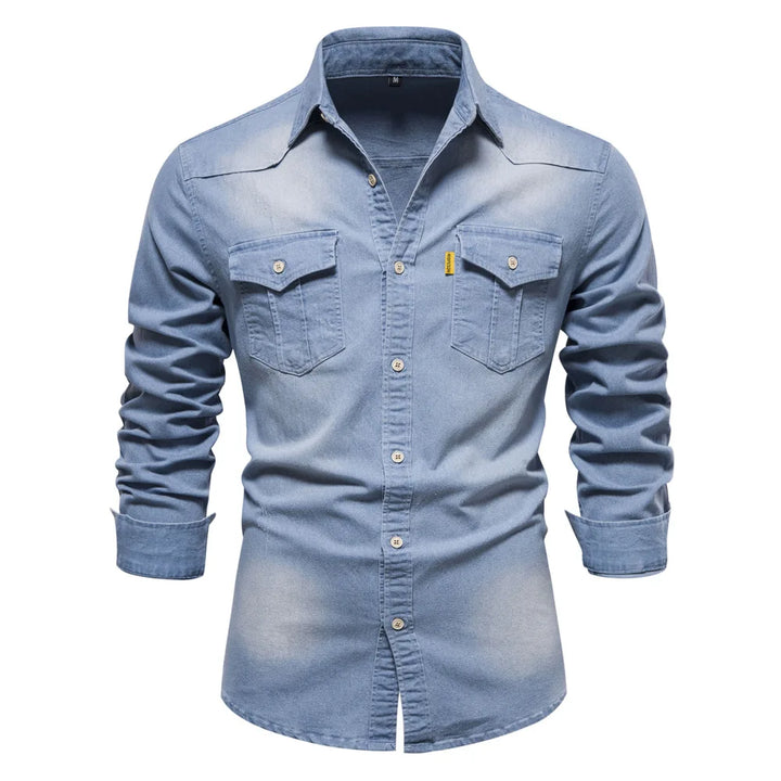 Men's Denim Shirt - Elena Harper