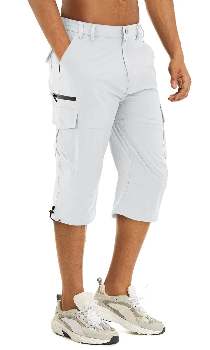 Gaetano Durable Cargo Shorts, view 6 - Elena Harper