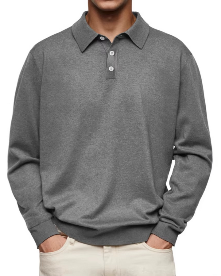 Aiden Long Sleeve Polo - Elena Harper