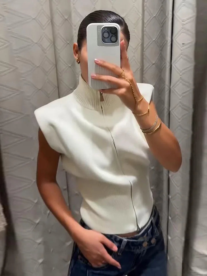 Noemi Elegant Silk Blouse, view 4 - Elena Harper