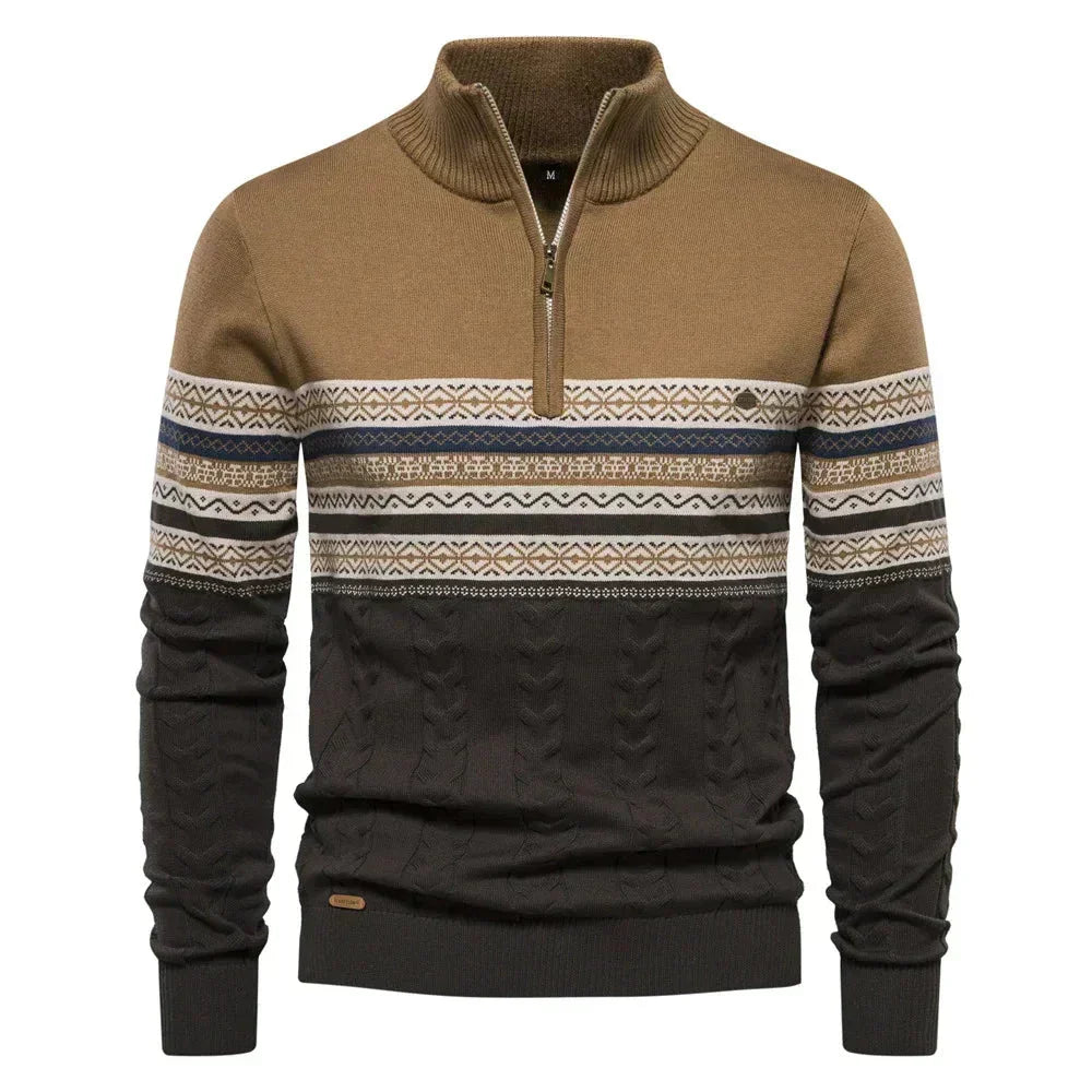 Clark Quarter Zip Jumper - Elena Harper