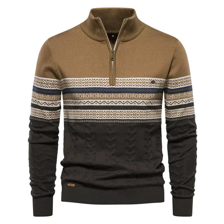 Clark Quarter Zip Jumper - Elena Harper