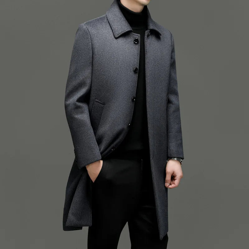 Benford Wool Overcoat - Elena Harper