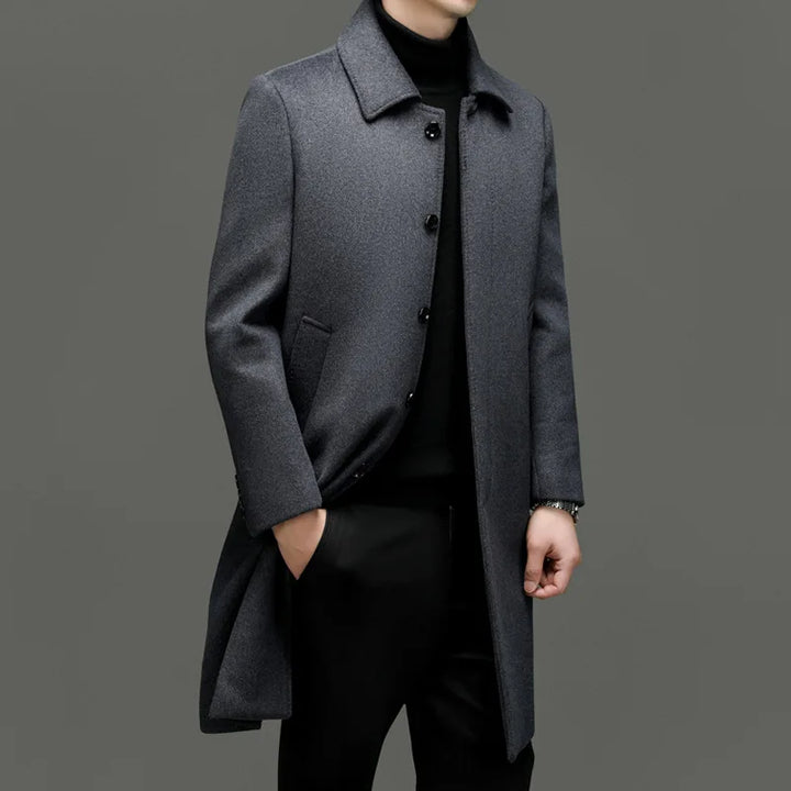 Benford Wool Overcoat - Elena Harper