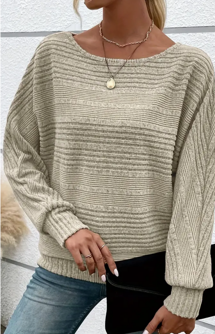 Selima - Striped Casual Sweater