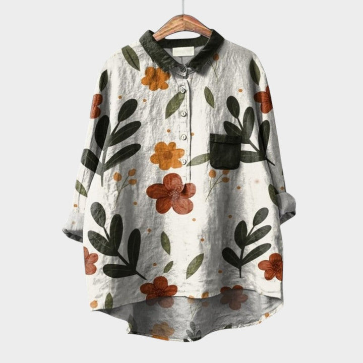 Women's Nola Collection Elegant Printed Blouse