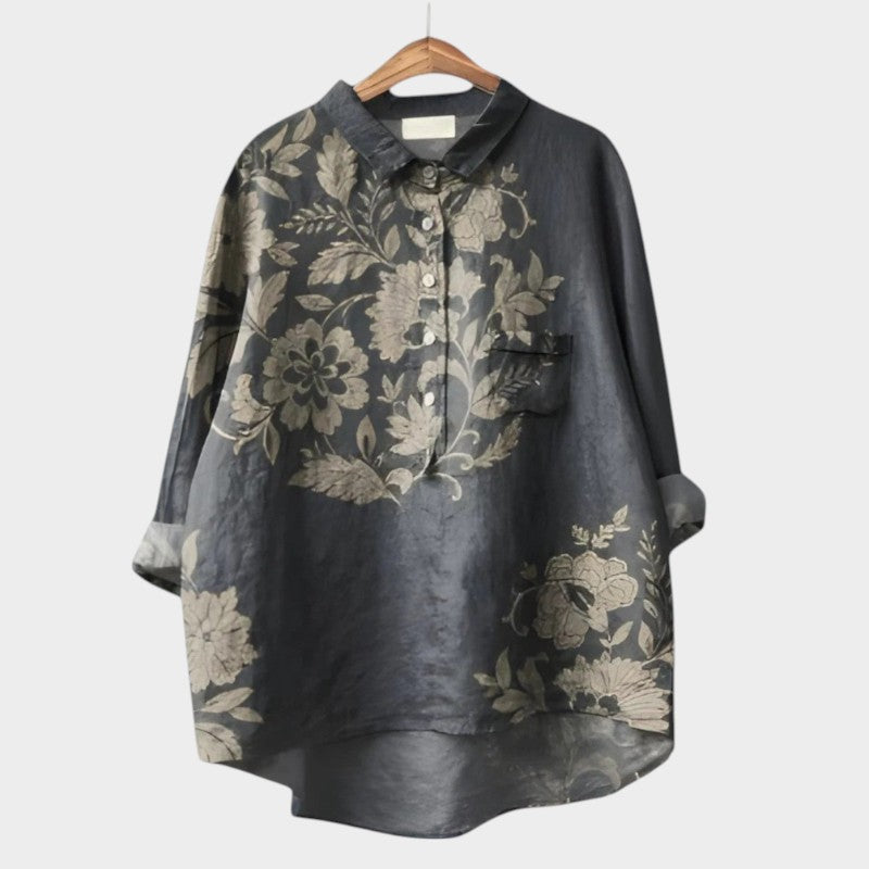 Women's Nola Collection Elegant Printed Blouse