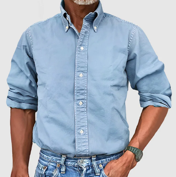 ELENA HARPER™  |  LONG-SLEEVED WRINKLE-FREE SHIRT FOR MEN