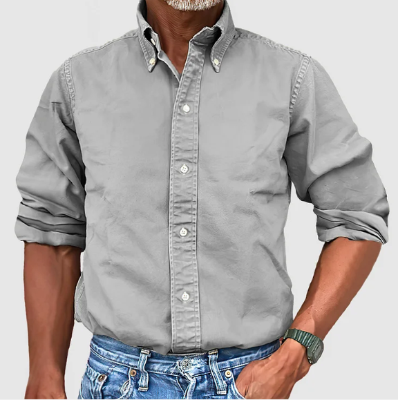 ELENA HARPER™  |  LONG-SLEEVED WRINKLE-FREE SHIRT FOR MEN