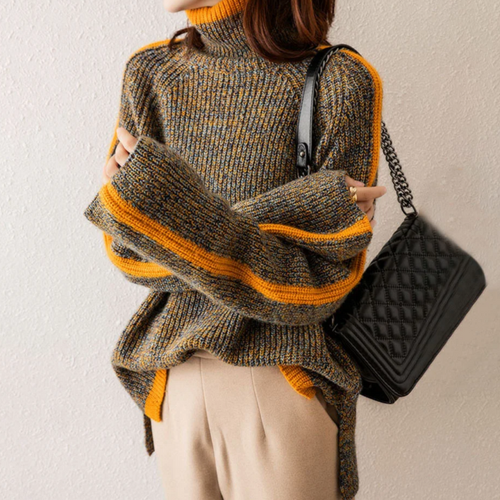 Eva Turtleneck Sweater - Elena Harper