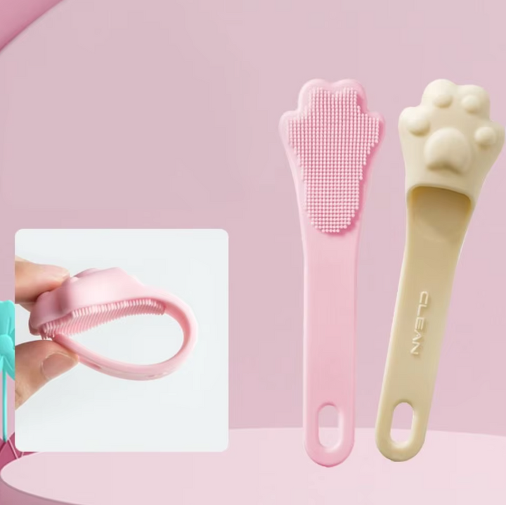 Dogs' Paw-Shaped Tongue Scraper for Fresh Breath & Dental Care