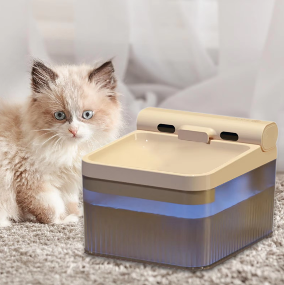 Pet's Fountain Water Dispenser - Running Flow & Triple Filter