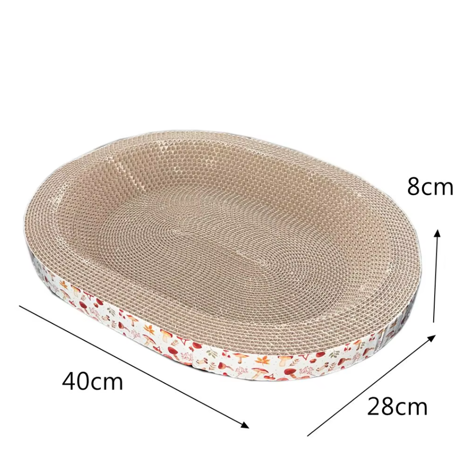Cat's Durable Scratching Lounge & Comfort Bed - Protect Your Furniture