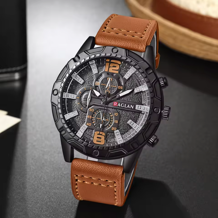 Bold Leather Watch