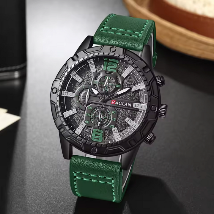 Bold Leather Watch