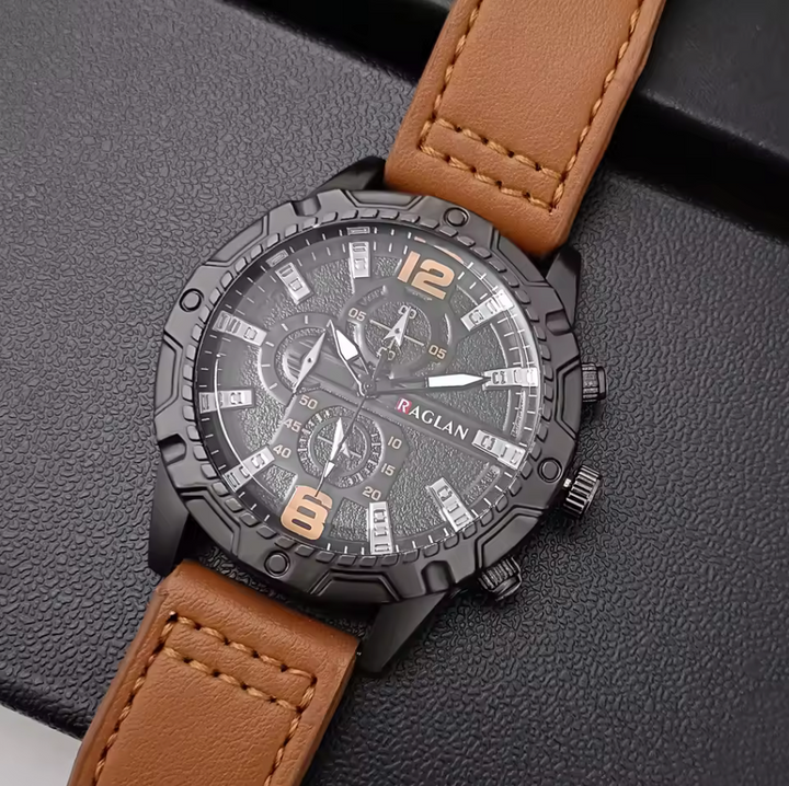 Bold Leather Watch