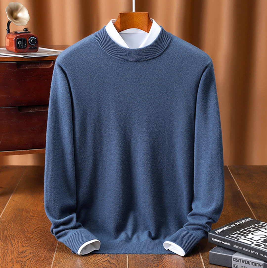 Casual 100% Pure Wool Sweater