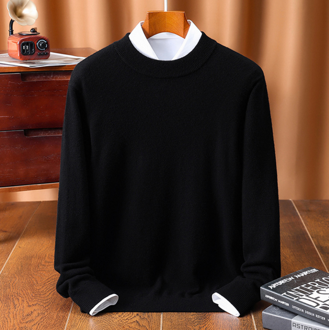 Casual 100% Pure Wool Sweater
