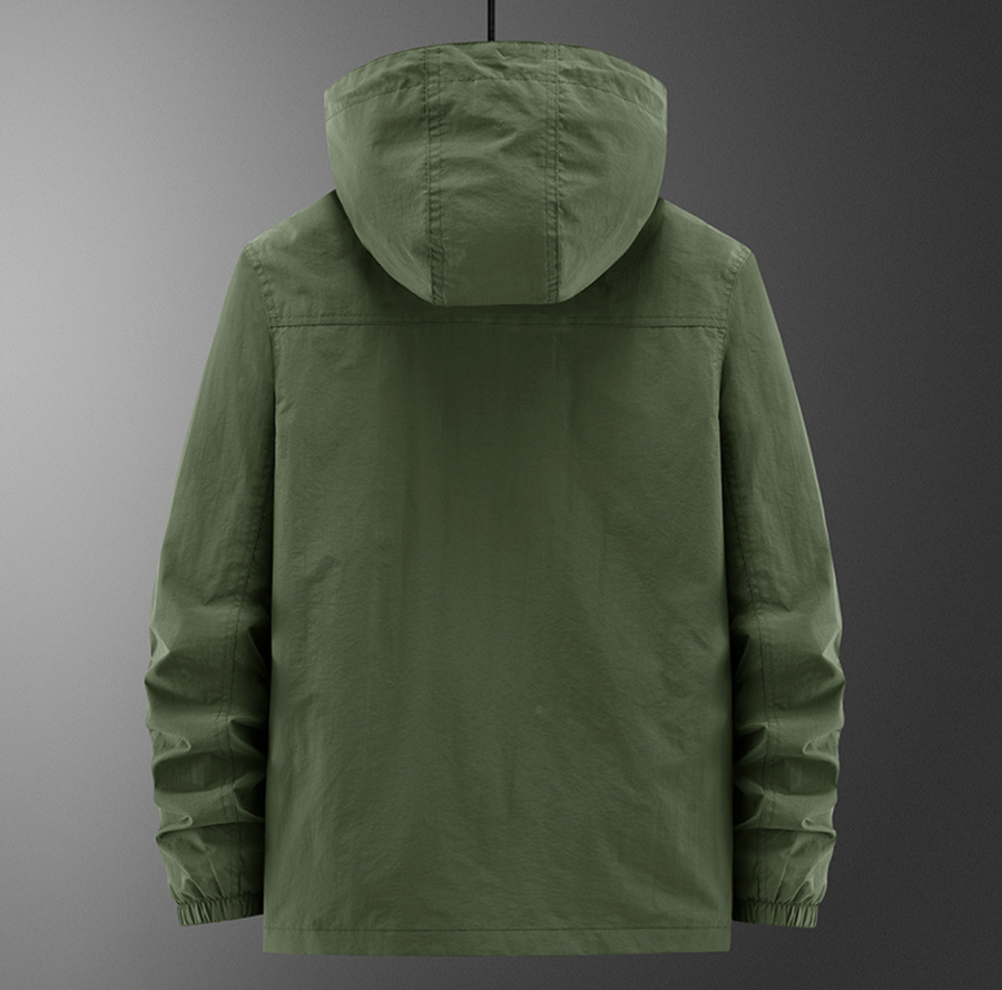 Brynjar - Hodded Jacket With Double Zipper