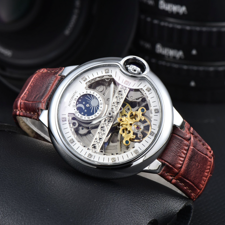 Automatic Moon Tourbillon Watch