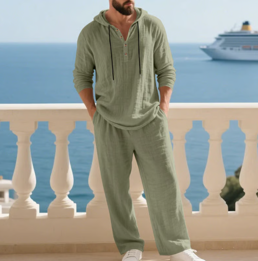 LAURENT MONACO | LINEN SET FOR MEN