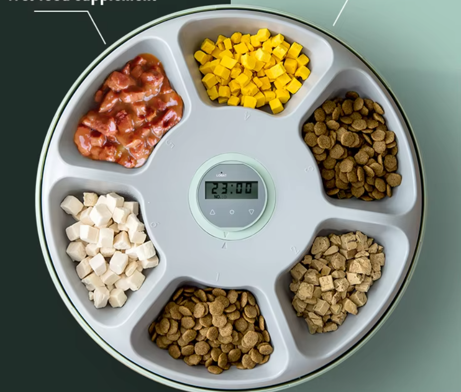 Pet Digital Automatic Food Dispenser Bowl - Timed Meals