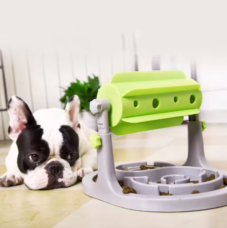 Dog's Interactive Slow Feeder Toy - Mental Stimulation & Anti-Gobble
