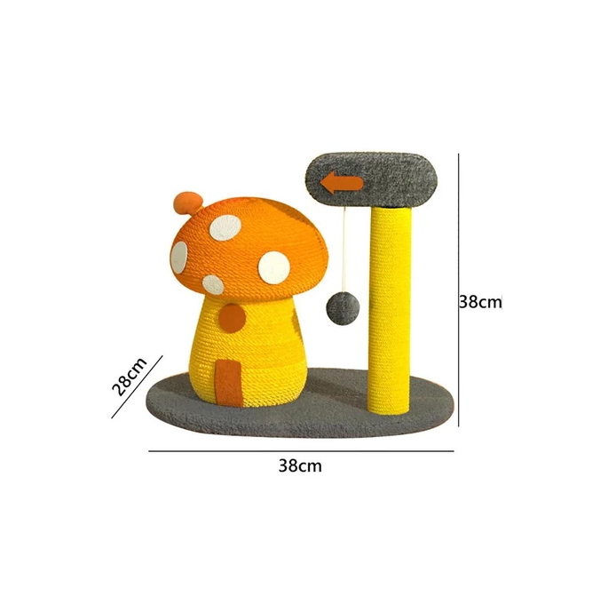 Cat Toy Scratching Post - Engaging Interactive Play Station