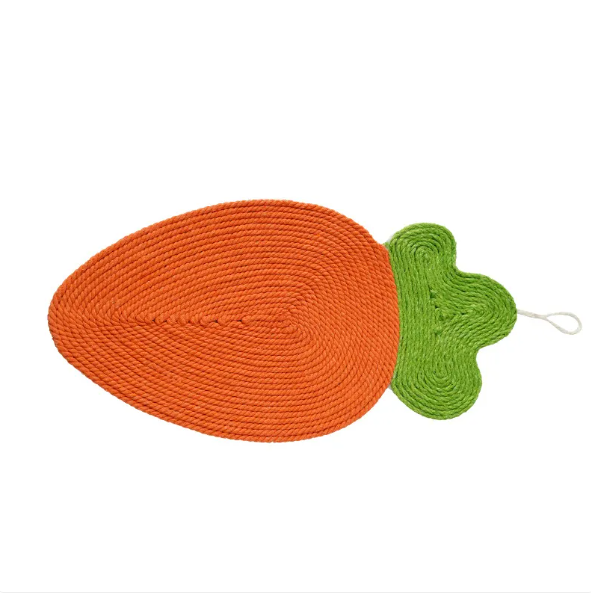 Cat's Playful Fruit Scratch Mat – Furniture Protection & Fun
