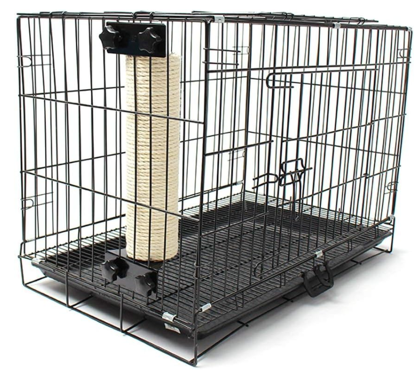 Cat's Wall-Mountable Scratching Roller for Door Frames