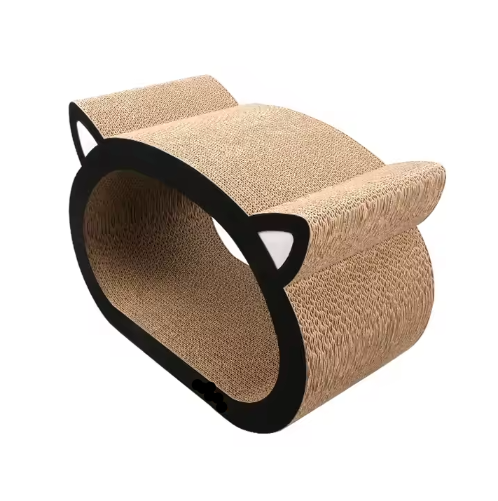 Cat Scratching Furniture & Lounger – Modern Pet Sleep & Play Bench