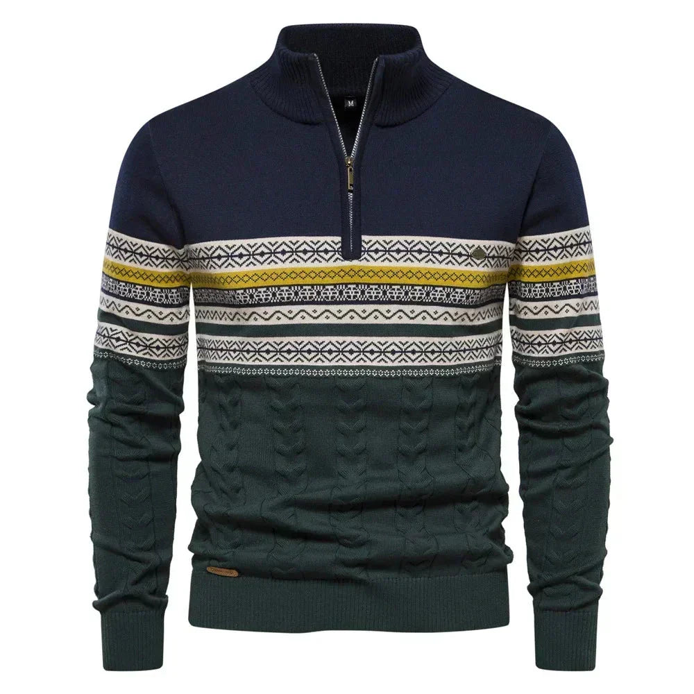 Clark Quarter Zip Jumper - Elena Harper