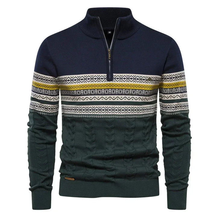 Clark Quarter Zip Jumper - Elena Harper